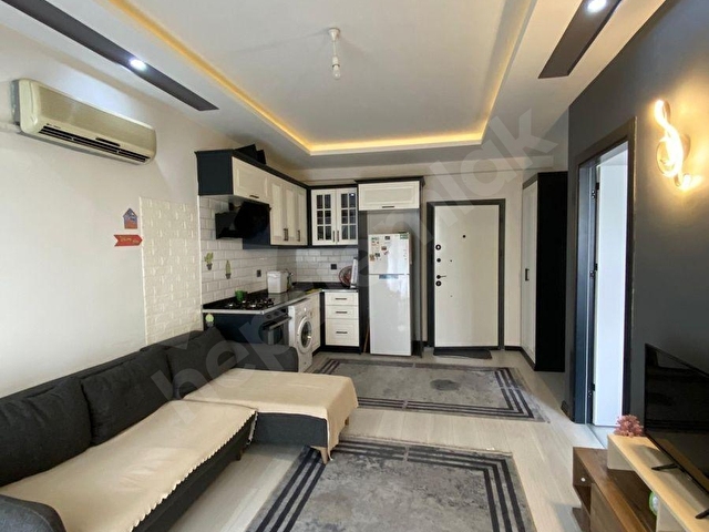 GÜLTEPE DE 1+1 FULL EŞYALI GENİŞ OTURUMLU CAZİP DAİRE
