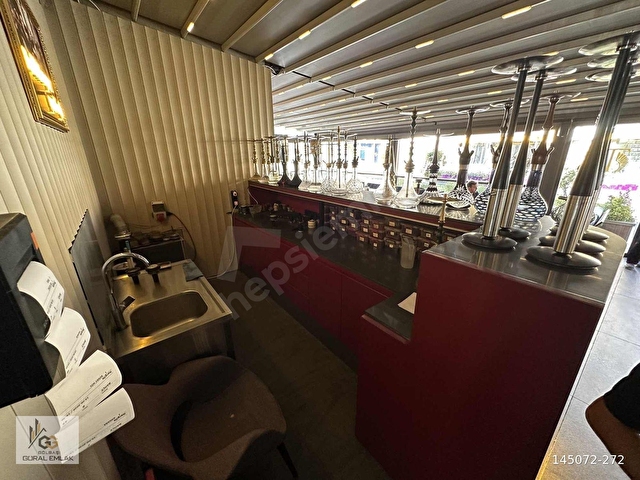 ÇAYYOLU DORAPARKTA YÜKSEK CİROLU NARĞİLE RUHSATLI // KAFE - Görsel 7