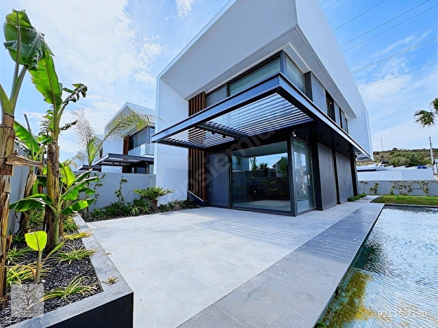 YUSEDEN ALAÇATIDA MÜSTAKİL 4+1 LÜKS MODERN AKILLI VİLLA - Görsel 11