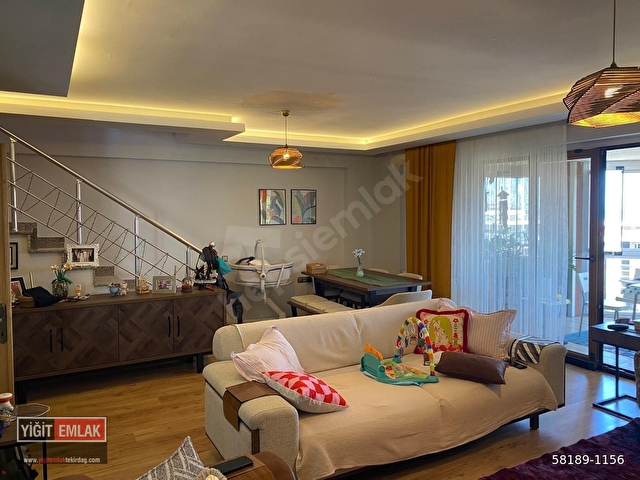 Hürriyet Mahallesinde Deniz Manzaralı Lüks 5+2 Dubleks Daire - Görsel 7