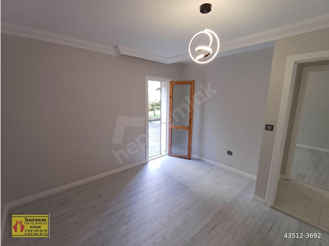 BİRLİK MAHALLESİNDE YAŞAM HASTANESİNE YAKIN İÇİ LÜKS YAPILI BAHÇE KULLANIMLI 3+1 GİRİŞ SATILIK DAİRE - Görsel 19