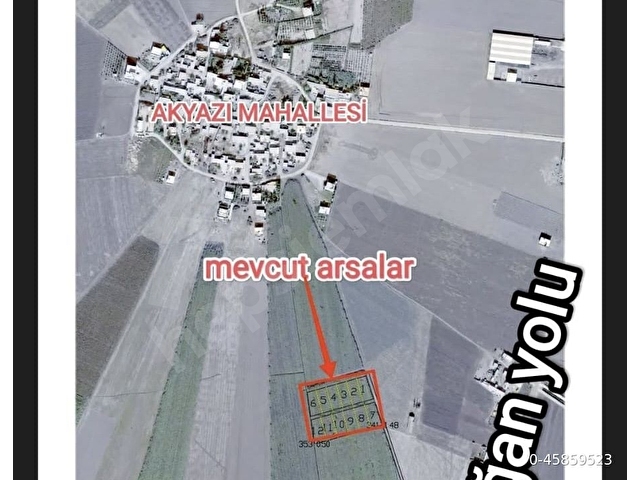 Kızıltepe Akyazı mahallesinde satılık arsalar