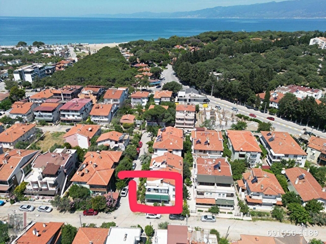 Burhaniye Ören’de Sezonluk Kiralık 2+1 Süper Lux Bahçeli Daire, Dilek Emlak’dan - Görsel 2
