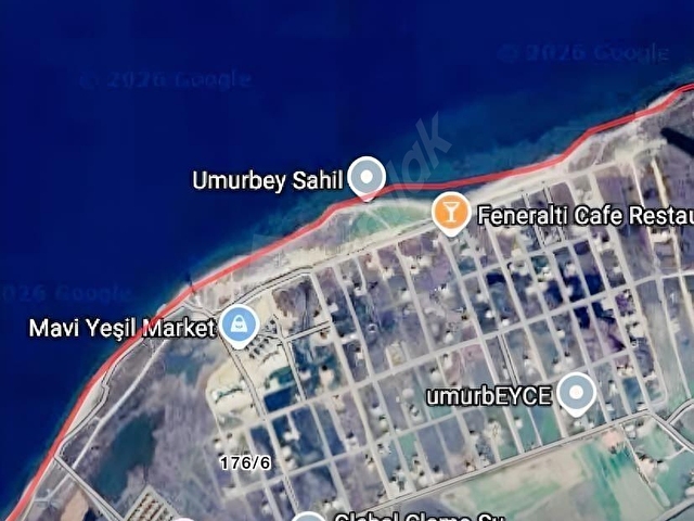 ÇANAKKALE LAPSEKİ UMURBEYDE BOGAZ MANZARALI İMARLI SATILIK ARSA