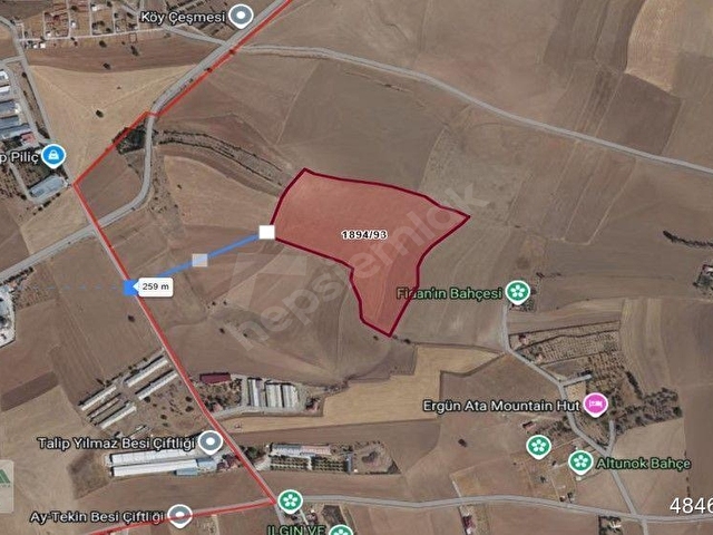 ANKARA ELMADAĞ YENİMAHALLEDE YATIRIMLIK 55.442 m² TEK TAPU ARAZİ - Görsel 11