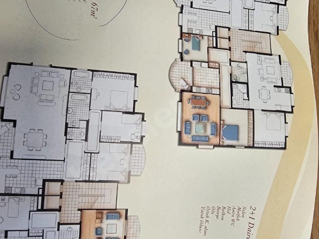 meritlifegöl konakları 2+1geniş balkonlu ferah içtasarımı 102m2 - Görsel 19