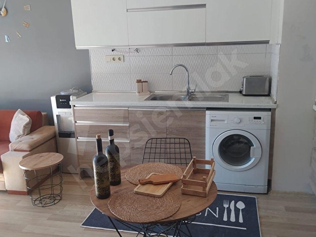 HELENIUM GARDEN SATIŞ OFİSİNDEN KİRALIK 1+1 FULL EŞYALI DAİRE - Görsel 4