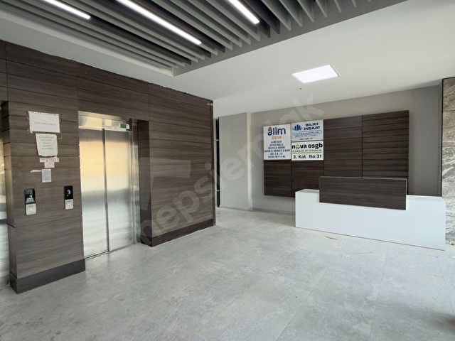 GAZİANTEP OSBDE PRESTİJLİ, SIFIR, GENİŞ KULLANIMLI OFİS! - Görsel 5