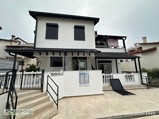 KUŞADASI KADINLAR DENİZİ MASRAFSIZ DENİZ MANZARALI SATILIK VİLLA - Görsel 3