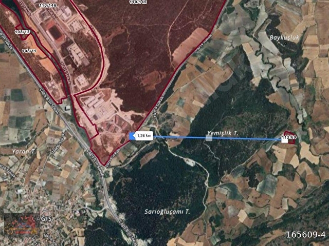 EL/YA DAN BİGADİÇ ÇAĞIŞ 6910 m2 TARLA - Görsel 3