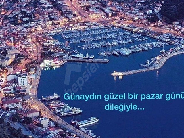 ÇEŞME LİMANDA (ULUSOY GÜMRÜK karşısı) SATILIK iki KATLI İŞYERİ