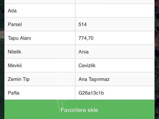 NAR GAYRİMENKULDEN SARAYYERİNDE  SATILIK 775 M2 ARSA - Görsel 15