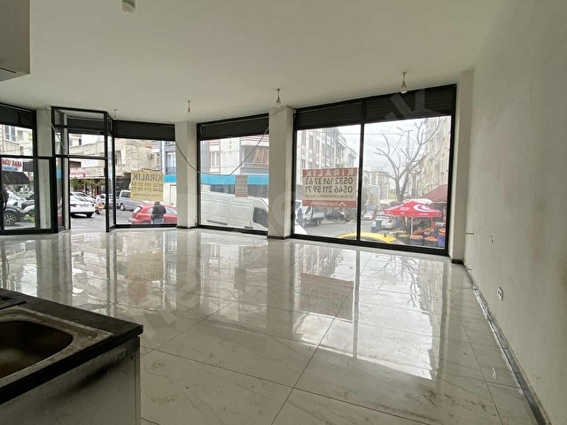 İKTİDARDAN KİRALIK DÜKKAN 110m2 DÜZ GİRİŞ KÖŞE BAŞI İŞLEK CADDE - Görsel 6