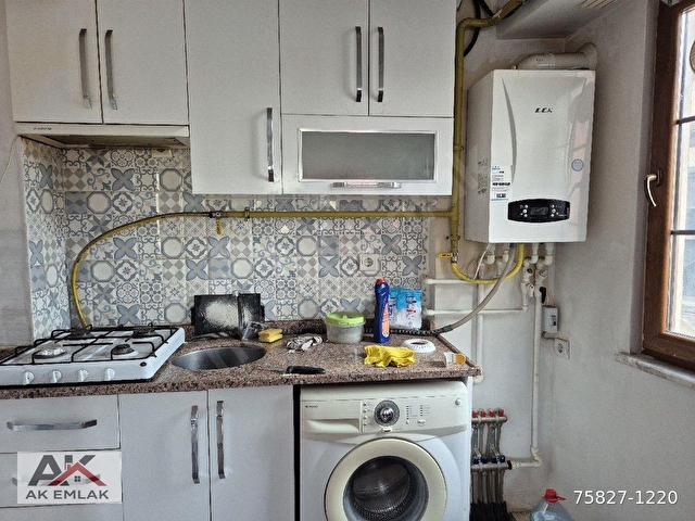 AK EMLAKTAN ÇARŞI İÇİNDE FULL EŞYALI 1+1 KİRALIK DAİRE - Görsel 17