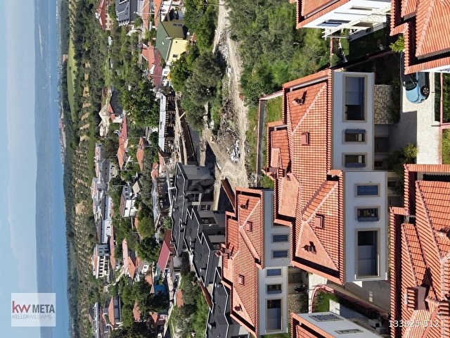 ÇANAKKALE MERKEZ ÇINARLI DENİZ MANZARALI SATILIK 5+1 VİLLA - Görsel 5