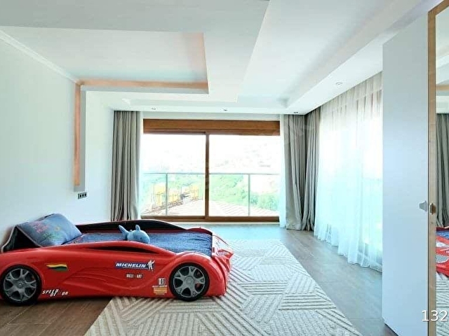 ALANYA BEKTAŞTA SİTE İÇERİSİNDE PRESTİJLİ MÜSTAKİL VİLLA - Görsel 13