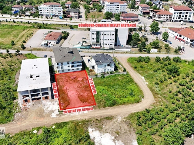 KW METSADAN GÜMÜŞOVA HASTANESİ ARKASI 689 M² SATILIK ARSA