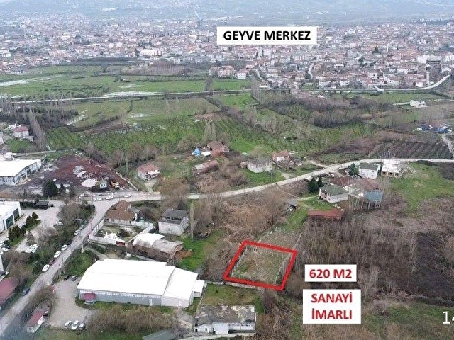 GEYVE MERKEZDE SANAYİ ,İMARLI YERİMİZ.