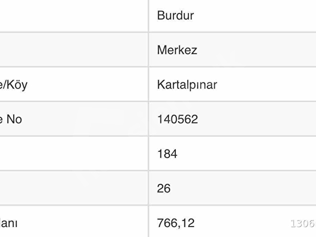 BURDUR MERKEZ KARTALPINARDA YOLA CEPHE, SU VE ELEKTRİK HAZIR - Görsel 2