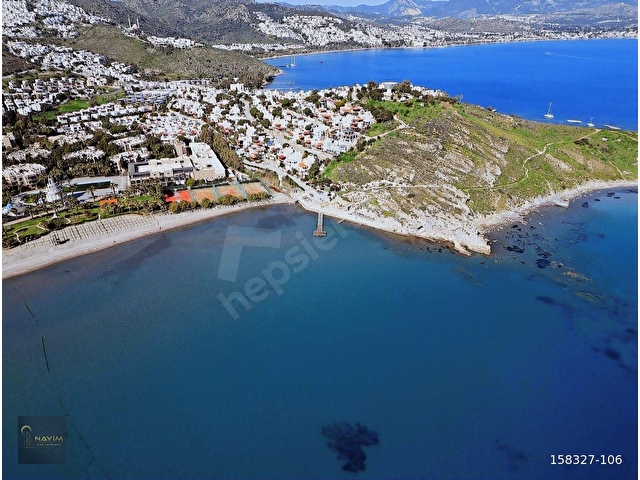 Bodrum Bağla Bankev sitesinde Tadilatlı Deniz Manzaralı 2+1 Üst - Görsel 22