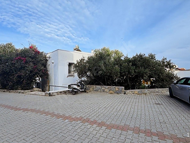 Bodrum Bağla Bankev sitesinde Tadilatlı Deniz Manzaralı 2+1 Üst - Görsel 21