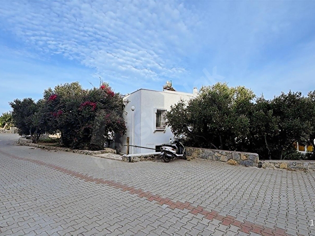 Bodrum Bağla Bankev sitesinde Tadilatlı Deniz Manzaralı 2+1 Üst - Görsel 20