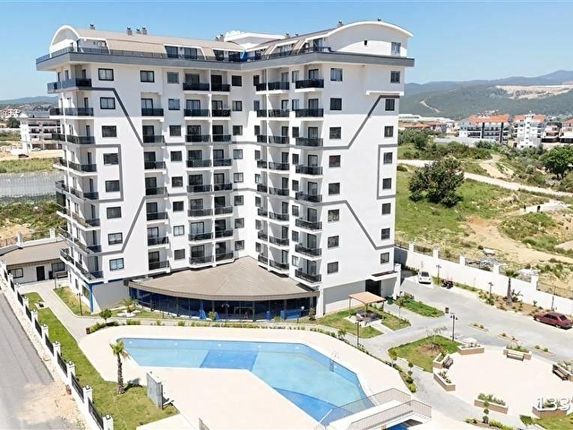 FARALYA RESİDENCE Deniz Havuz Manzaralı 1+1 -  52.500euro. En Uygun Fiat Garantisi. - Görsel 4