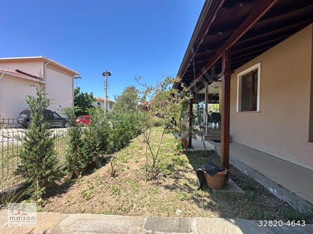 Ayvalık Sahilkentte Denize 30m Deniz Manzaralı4+1Müstakil Villa - Görsel 9