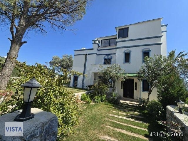 BODRUM KONACIKTA KİRALIK DENIZ MANZARALI, 5+2 GENIŞ BAHÇELI VIL - Görsel 20