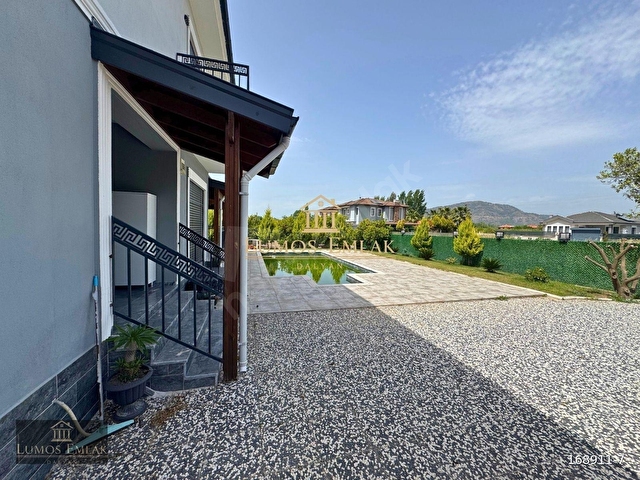 Dalyan Okçularda Uzun Dönem Kiralık 4 yatak Odalı Havuzlu Villa - Görsel 9