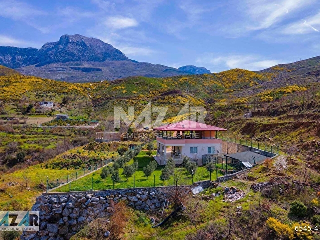 Alanya Sapadere’de 1.780 m² Tarla İçinde Satılık Müstakil Villa - Görsel 10