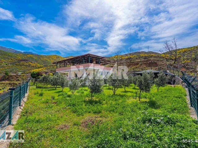 Alanya Sapadere’de 1.780 m² Tarla İçinde Satılık Müstakil Villa - Görsel 14