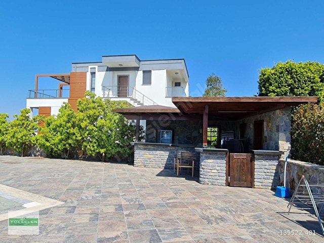 BODRUM YALIKAVAKTA DENİZ MANZARALI SİTE İÇERSİNDE KİRALIK - Görsel 30