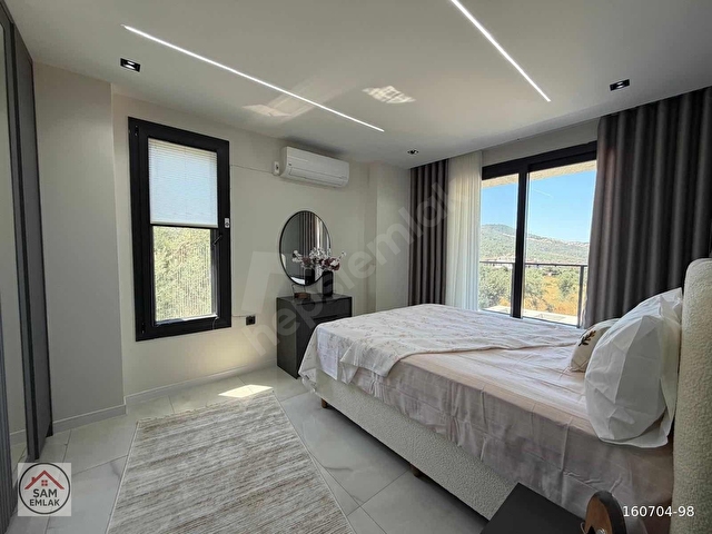 Valizi Al Gel! Full Eşyalı Sıfır Villa Didim/ Akbük - Görsel 17