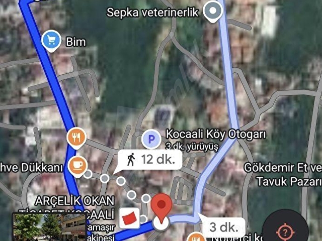 Adaplatinden Kocaali Merkezde 218 m2 arsa %25 3 kat yatırımlık - Görsel 26