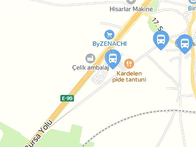eskişehir-bursa yoluna cephe Sanayi arazisi - Görsel 13