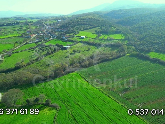 Gönende Meraya Cephe Tarım ve Hayvancılık İçin Uygun Tarla - Görsel 15