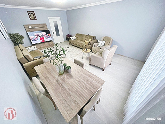 EROL KAYA CD. ÜZERİ 3+1 135M² GÜNEY CEPHE İSKANLI SİTE DAİRESİ ! - Görsel 4