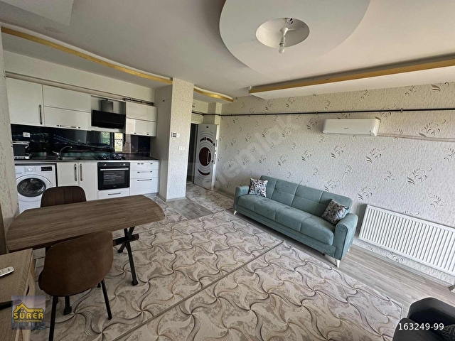 SÜRER EMLAK`TAN KİRALIK FUL EŞYALI ULTRA LÜKS 1+1 DAİRE`MİZ