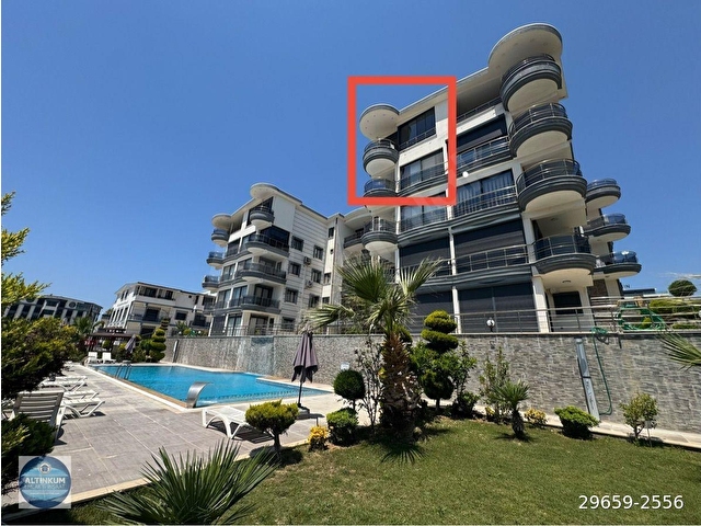 Didim Altınkumda Denize 300 Mt Mesafede Havuzlu Deniz Manzaralı Satılık 4+1 Dubleks Fırsatı !!!
