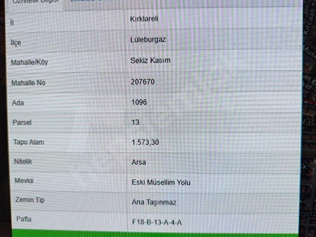 LÜLEBURGAZ 8 KASIM MH.2 BLOKLU HAVUZLU SİTEDE TOPRAKTAN SATILIK - Görsel 2