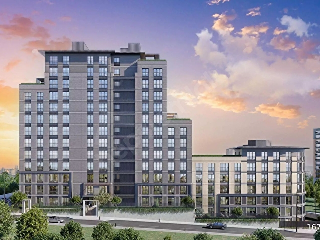 Sinpaş Finans Boulevard Etabı B Blok Balkonsuz Kapalı Mutfak 2+1