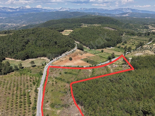27.416 m² (27 Dönüm) Eşsiz Konumlu Ana Yola Sıfır Yatırımlık Arazi - Görsel 5