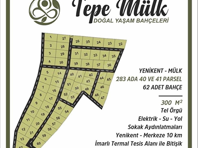 YENİKENTe 10 KM _MÜLK_DE_Hazır_BAHÇE_SON 3 BAHÇE - Görsel 2