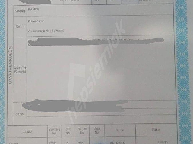BEYKOZ ÖRNEKKÖY MAHALLESİ SATILIK ARSA