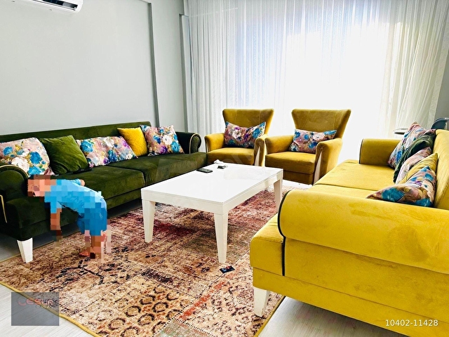 HAVUZLU SİTEDE 2+1 EŞYALI DAİRE Ref.Kodu:5777