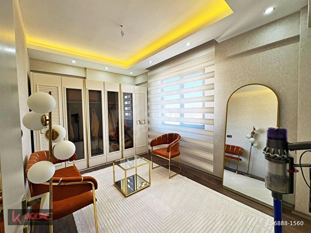 GÖKTÜRKTE AÇIK CEPHE GENİŞ CAM BALKON ŞIK TASARIMLI 2+1 DAİRE - Görsel 11