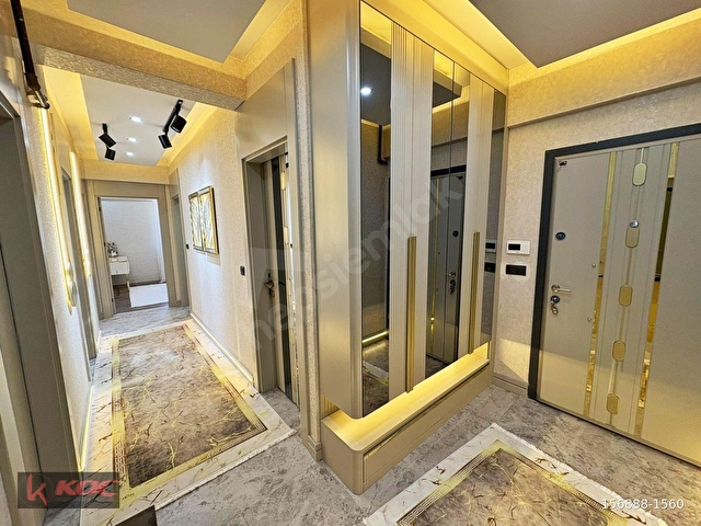 GÖKTÜRKTE AÇIK CEPHE GENİŞ CAM BALKON ŞIK TASARIMLI 2+1 DAİRE - Görsel 19
