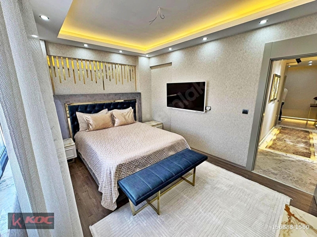 GÖKTÜRKTE AÇIK CEPHE GENİŞ CAM BALKON ŞIK TASARIMLI 2+1 DAİRE - Görsel 26