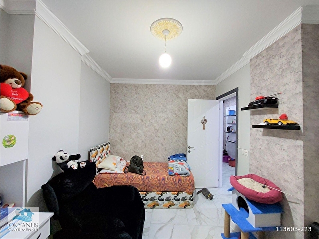 DENİZLİ DOKUZKAVAKLARDA SATILIK LÜKS DAİRE JAKUZİLİ BAHÇELİ - Görsel 24